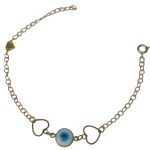 PULSEIRA OLHO GREGO DOIS CORACOES VAZ BRUTO