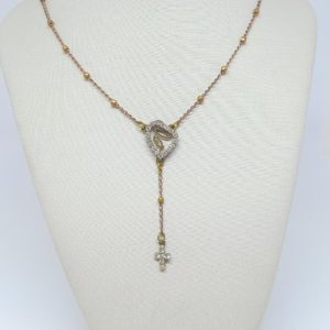 TERCO ESPECIAL MEDALHA DE N.S COM STRASS BRUTO