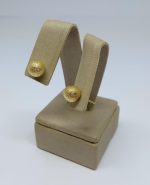 BRINCO BOLA CRAQ. 8MM SM BANHO DOURADO