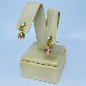 CONJUNTO COM PENDUREZA DE ZIRCONIAS VARIADOS BRUTO