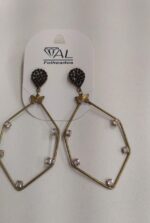 CONJUNTO BP CORACAO LISO BANHO DOURADO