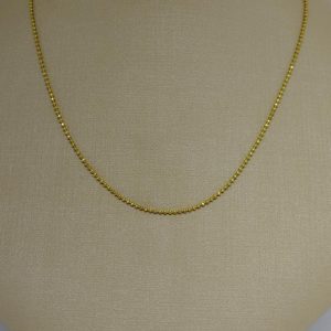 GARGANTILHA 38CM CORR DE BOLINHAS  BRUTO
