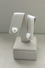 BRINCO M PEROLA CORACAO BANHO DOURADO