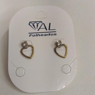 CONJUNTO LOSANGO CRAV. SM BANHO DOURADO