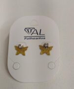 BRINCO BP LUA C/ FRIZ BANHO DOURADO
