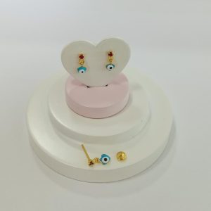 BR BP PEND OLHO GREGO CORACAO BANHO DOURADO