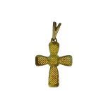 PINGENTE CRUCIFIXO FRIZ. 203 BRUTO