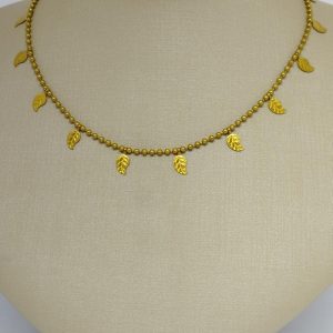 CHOKER PEND FOLHAS RC0239 BRUTO