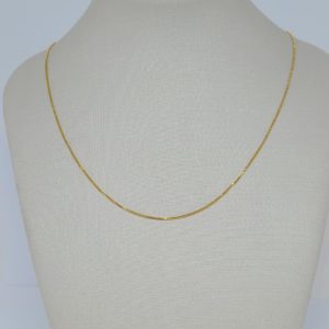 CORRENTE 0.7 45CM VENEZIANA BANHO DOURADO