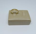 ALIANÇA 4MM MEIA CANA LP BRUTO