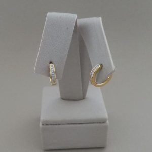 ARGOLA CRAV M DO TRIO BANHO DOURADO