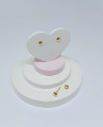 BRINCO BP BOTAO  LISO BANHO DOURADO