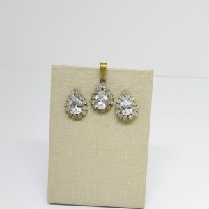 CONJUNTO ZIRC GOTA 6X8 BRUTO