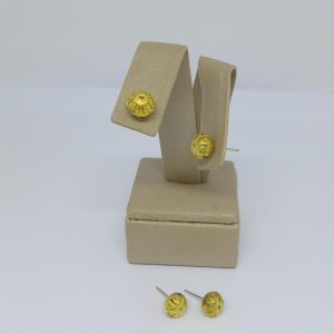BRINCO BOLA OCA VAZADA 8MM BRUTO