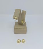 ARGOLA CRAV. PATINHA BANHO DOURADO