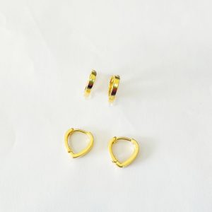 ARGOLA CLIQUE 9023-12 BANHO DOURADO