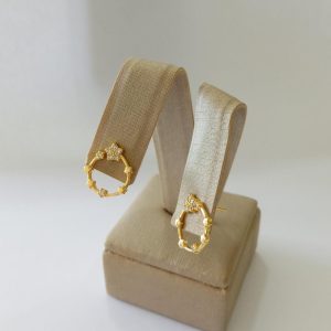 BRINCO CRAV. SETE ESTRELAS BANHO DOURADO