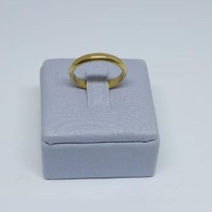 ALIANCA ABAOLADA 3MM BRUTO