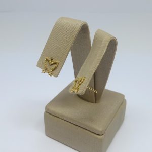 BRINCO BORB. DE ESFERAS VAZ. BANHO DOURADO