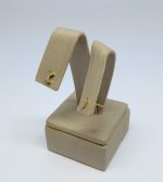 BRINCO LUA TRES ZIRC. BANHO DOURADO