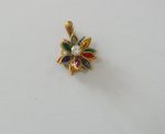 PINGENTE FLOR COLO C/ PONTAS BRUTO