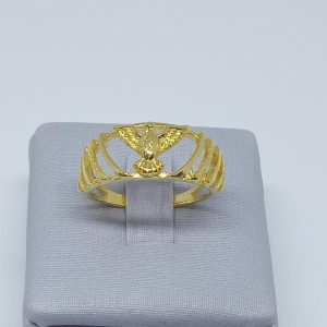 ANEL RELEVO ESP.SANTO BANHO DOURADO