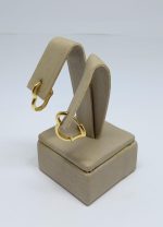 ARGOLA CLIQUE CORACAO 688 BANHO DOURADO