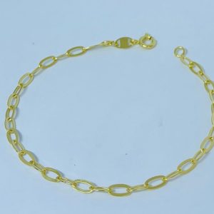PULSEIRA CORR ELOS 0658 BANHO DOURADO