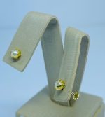 BRINCO BP PEROLA GARRA TORC. BANHO DOURADO