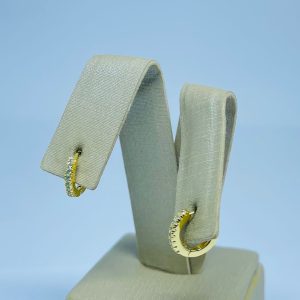 ARGOLA CRAV. W11 BANHO DOURADO