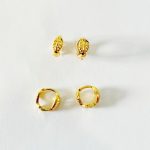 ARGOLA CLIQUE PEIXE VAZ SM BANHO DOURADO