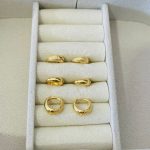 ARGOLA CLIQUE 202 SM BANHO DOURADO