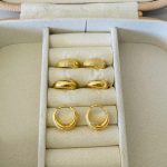 ARGOLA CLIQUE 203  SM BANHO DOURADO