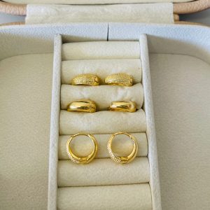 ARGOLA CLIQUE 203  SM BANHO DOURADO