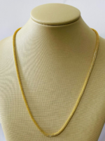 GARGANTILHA 45CM  MALHA 2.4 BANHO DOURADO