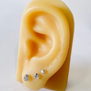 TRIO RED. 3/4/5 MM PRATA