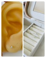 BRINCO BOLINHA 3MM PRATA