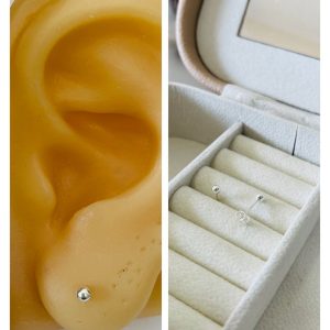 BRINCO BOLINHA 3MM PRATA