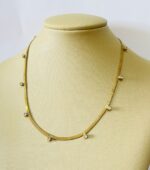 CHOKER 11 ZIRC. E MALHA BRUTO