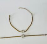 PULSERA ZIRC CARRE 8MM BRUTO