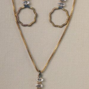 CONJUNTO TRES ZIRCONIAS BRUTO