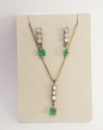 CONJUNTO PEND. ZIRC CARRE BRUTO