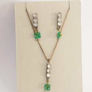 CONJUNTO PEND. ZIRC CARRE BRUTO