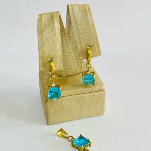 CONJUNTO ZIRC. CARRE BRUTO