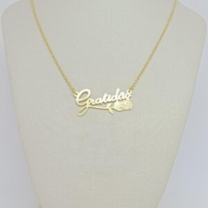GARGANTILHA GRATIDAO C CORR ELOS BANHO DOURADO