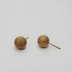 BRINCO BOLA CRAQUELADO 10MM LATAO BRUTO