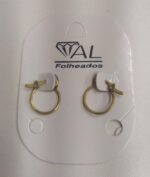ARGOLA FLOR COM TRANQUETA BRUTO