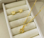 CONJUNTO INF.  BORB. C 4 PEDRAS BANHO DOURADO