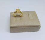 ANEL CHUVEIRO REDONDO BANHO DOURADO