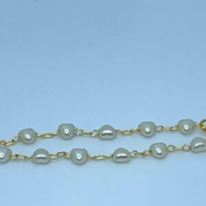 PULSEIRA INFANTIL CORR DE PEROLAS BRUTO